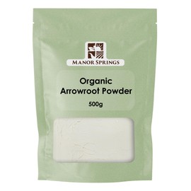 Organic Arrowroot Powder 500g by Manor Springs Organic