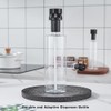 Updated Soap Dispenser Bottle for Kitchen Sink Bottle Replacement （500ML/17oz）