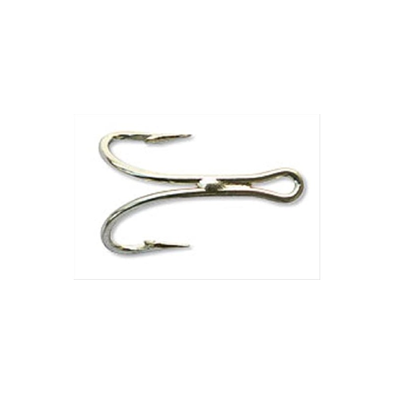 Double Tuna Hook, 2X Strong, 70º Angle, Brazed, 6/0
