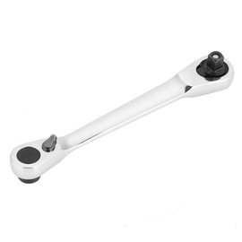 Professional 1/4" Inch Mini Ratchet Wrench 72 Teeth Drive Ratchet Wrench Tool Wrench Hex Handle Lock Socket Quick Release(130mm)