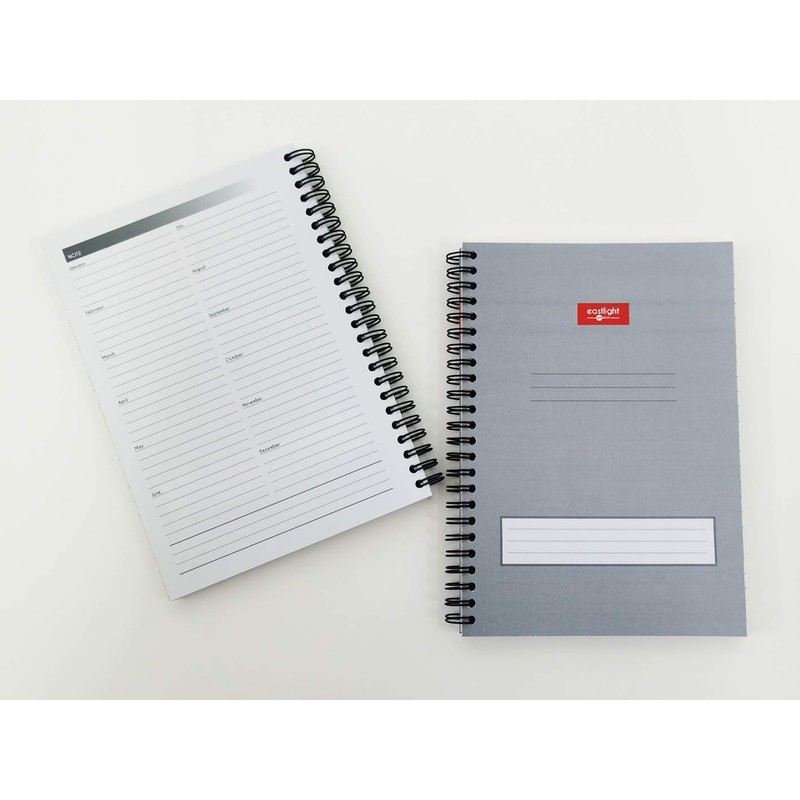 Noti A5 Jot-On Notebook Wirebound, Ruled & Perforated, 200 pages,