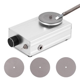 Consfly Engraving Knife Sharpening Machine 0-4000 RPM Carving Tool Grinding Machine with 4 Grinding Disc, Graver Grinder Polisher for Engraving Cutter, CNC Tool, Crafts