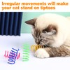 OioTuyi 40Pcs Cat Spring, Colorful Cat Springs, Durable, Interactive Kitten