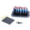 Amarine Made 5 Gang Aluminium LED Rocker & CIG Socket