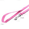 Jeckpat 10ft Pink Dog Leashes Long Line Training Dog Leash,for