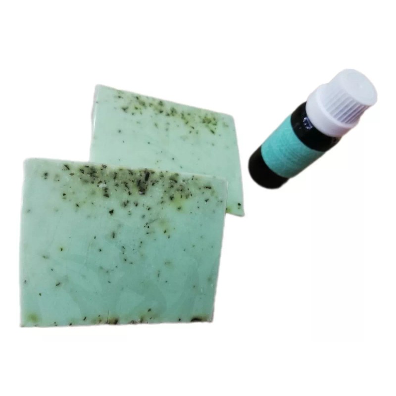 Bella Medusa Jabón Artesanal De Menta Para Cutis Graso Y