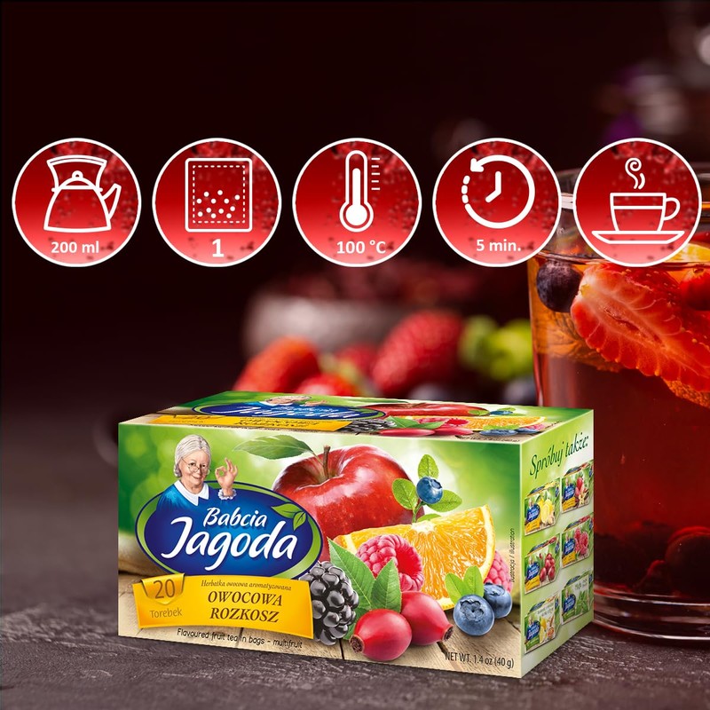 Babcia Jagoda Multifruit Tea (40g/1.4oz)