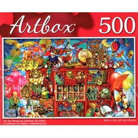 The Toy Shoppe by Celebrate Life Gallery - 500 Pieces Jigsaw Puzzle for Adult