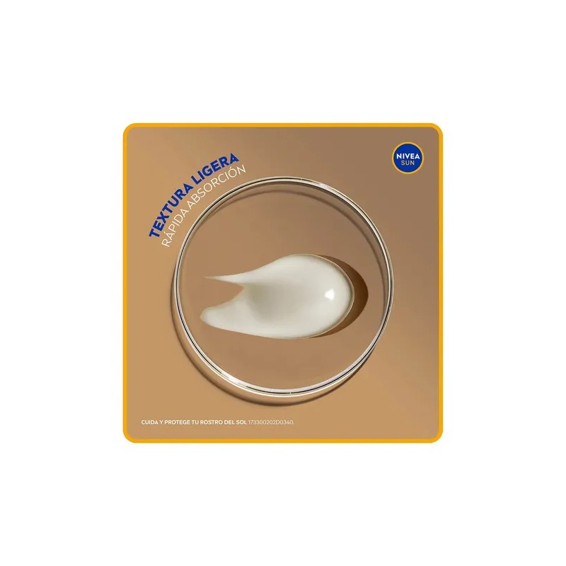 Protector Solar Facial Nivea Sun Control Brillo Fps50 50ml Nivea