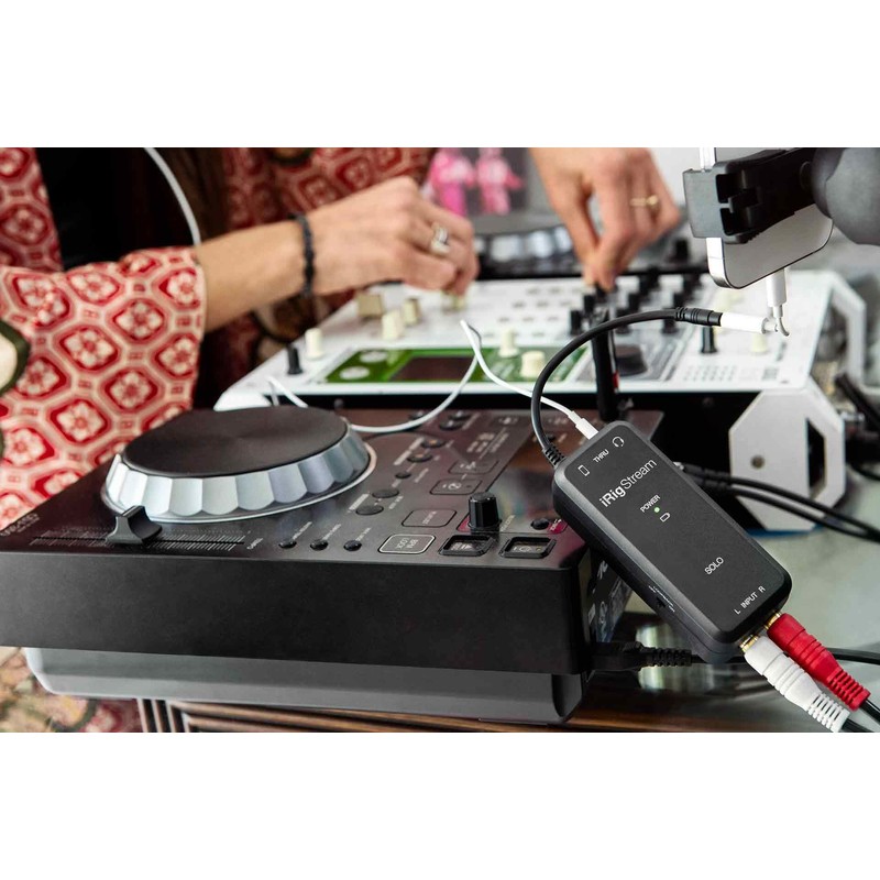 IK Multimedia iRig Stream Solo Audio Interface for Live Streaming,