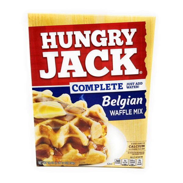 Hungry Jack Complete Belgian Waffle Mix (Pack of 2)