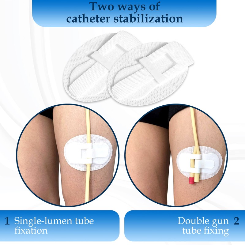 Foley Catheter Stabilization Device, Urinary Leg Bag Holder, Pack of