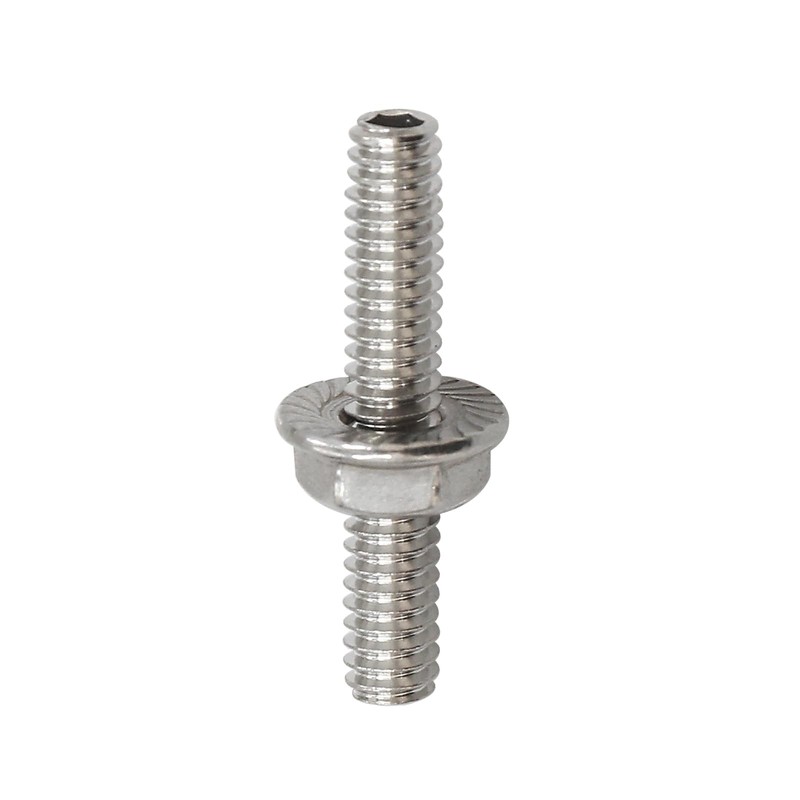 QGHAUC Valve Cover Stainless Steel Stud Kit Bolts Compatible For