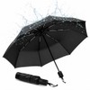 NOVANGUA Paraguas Plegable Manual con 8 Varillas de Acero, Unisex