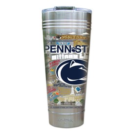 Catstudio Penn State University Collegiate Thermal Tumbler | Triple Wall Insulation With Non Slip Bottom | Great College Travel Cup for Water, Coffee, Tea, or Smoothies