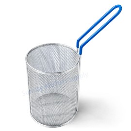 Sunrise Kitchen Supply Stainless Steel Pasta Boil Basket (1, 5.25"D x 7"H)