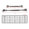 304 Stainless Steel Closed Body Turnbuckle M12 1