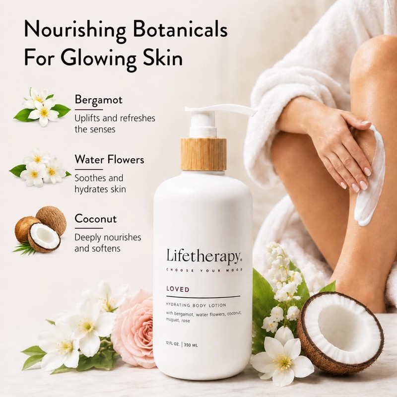 Lifetherapy Hydrating Lotion For Hand & Body Non Greasy Lightweight