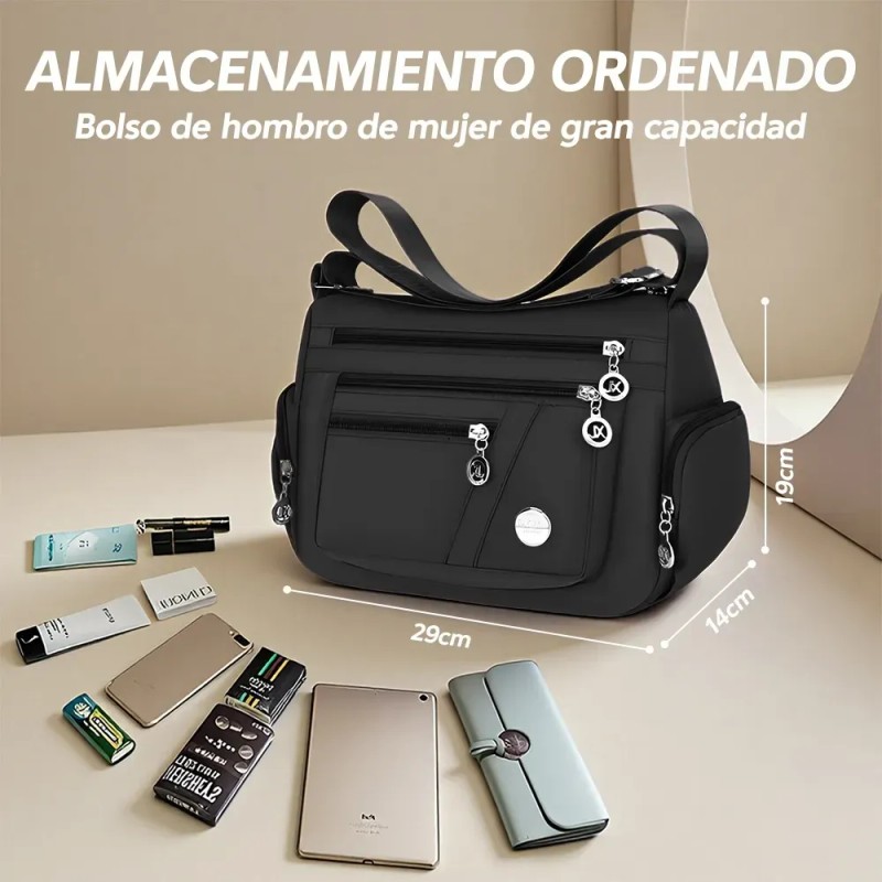 Bolso Bandolera De Mujer Antirrobo Estilo Coreano Bolsa Dama