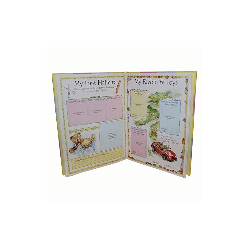 A First Five Year Diary Unisex Baby Record Book