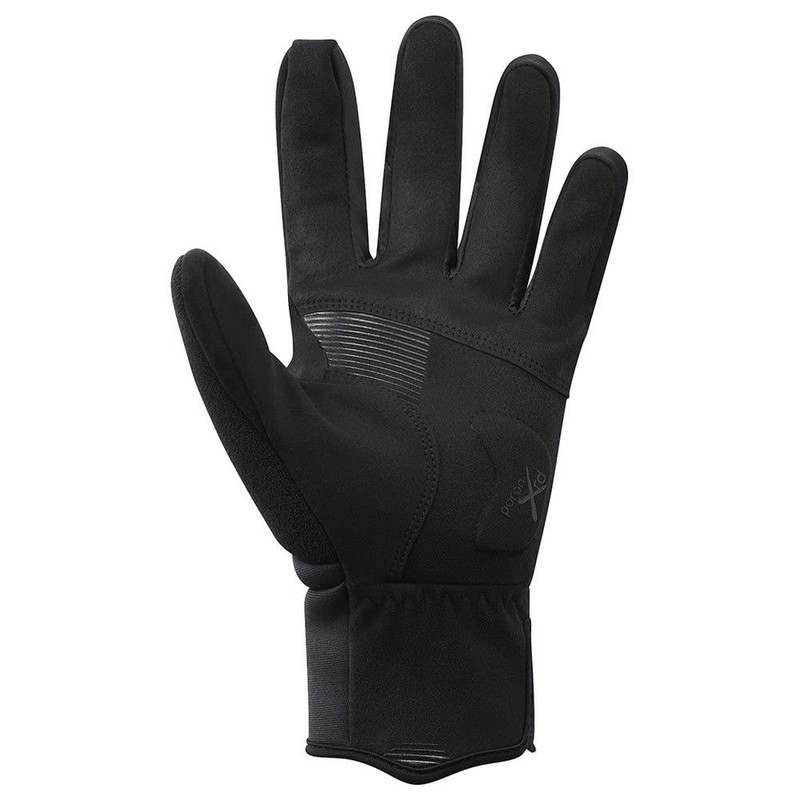 Shimano Windbreak Men's Thermal Gloves Black/Yellow
