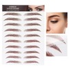 6D Eyebrow Tattoo Sticker, Professional Waterproof Eyebrow Transfer Sticker, Eyebrow
