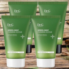 Dr.G Natural Ingredient Exfoliating Green Deep Foaming Scrub 4pcs 120g / 닥터지 천연성분 각질제거 그린 딥 포밍 스크럽 4개 120g