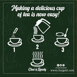 Cuppa Chai Gold Original Chai | Sweetened Version | Pack of 1 (10 Count)
