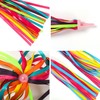 1Pair (2pcs) Bike Handlebar Streamers Bicycle Grips Colorful Polyester Streamers