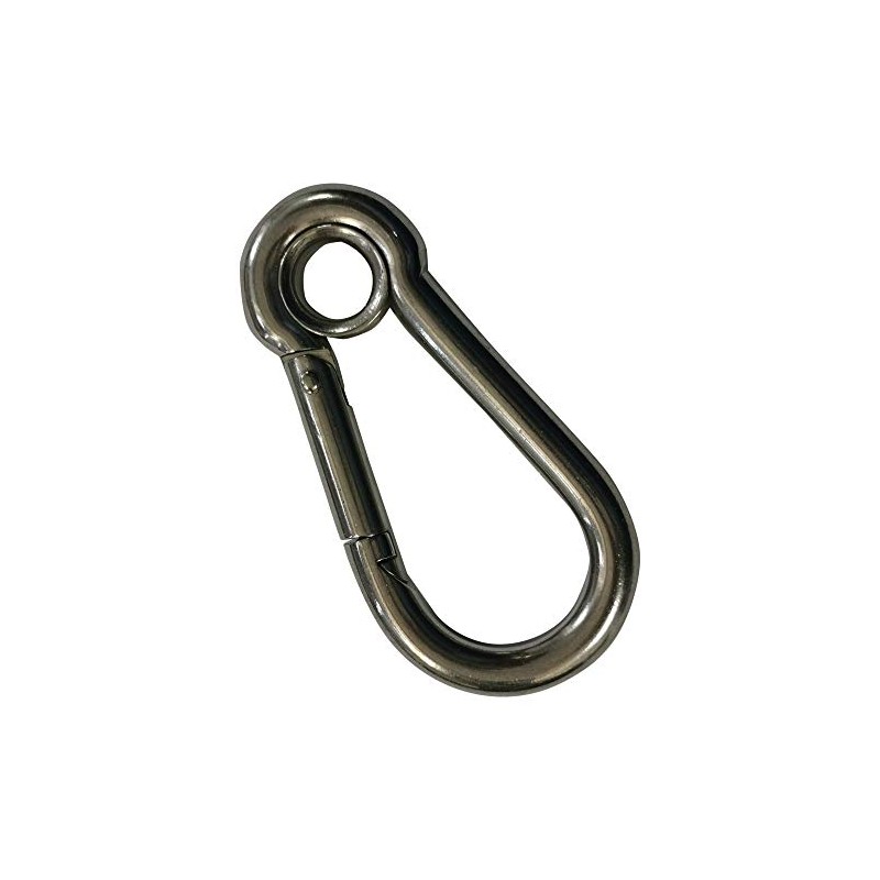 Spring Snap Eyelet Hook 316 Marine Stainless Steel Climbing Locking