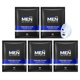 5PCS Face Masks,Lightweight Long Lasting Hydrating Sheet Mask,Moisturizing Face Masks Set,Facial Mask Gift Set Suitable for All Skin Types D