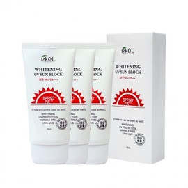 Ekel/Whitening/UV/Sunblock/70ml-3/Sunscreen Cream/Sunblock/SPF50+/PA+++