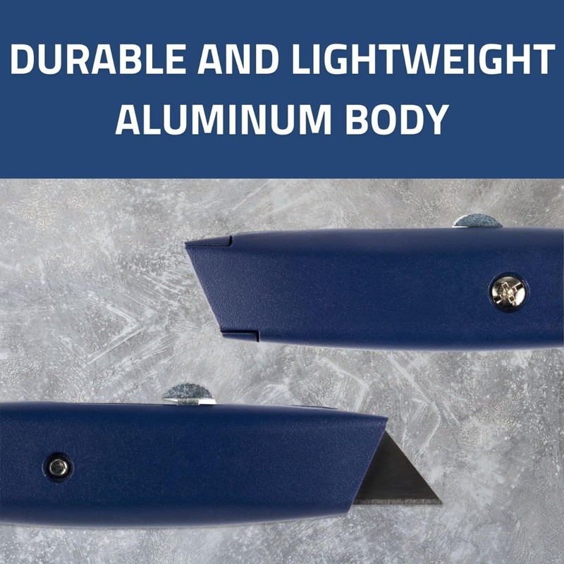 AccuTec Pro Safety U1 Standard Utility Knife - Tough, Sharp,