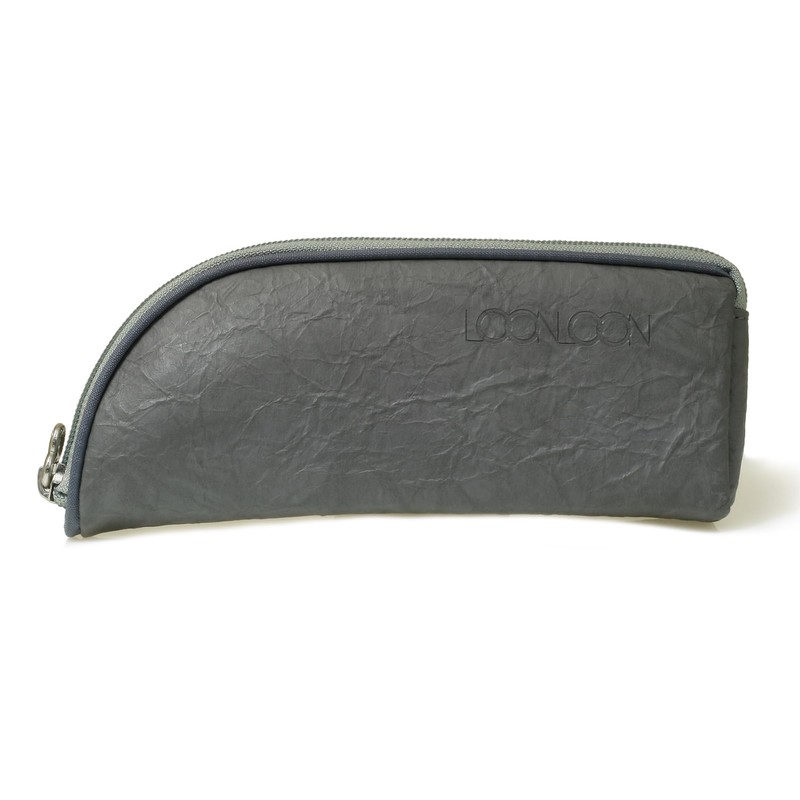 LOONLOON 565 Paper Pencil Case, GRAY, Modern