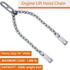 34-Inch Engine Lift Chain with 1,000 lbs Max Load with