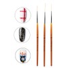 Fine Details Nail Art Liner Brush, Practical Portable Drawing Flowers