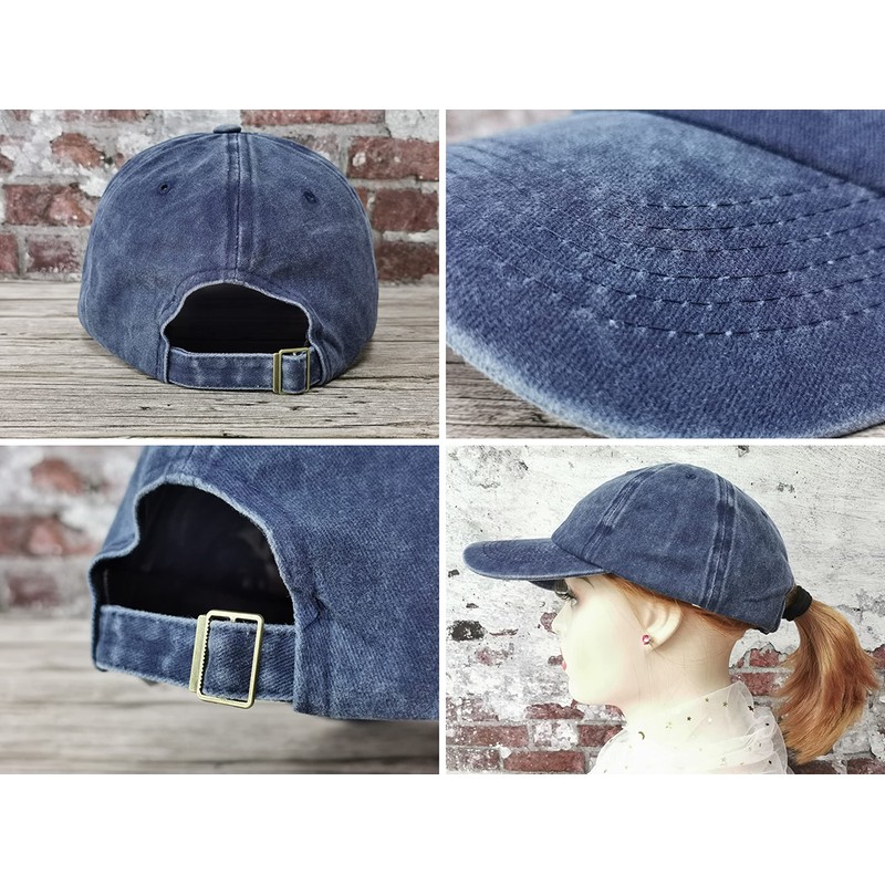 Hepandy - Gorros bordados de béisbol para hombres y mujeres,