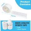 COMOmed Athletic Tape - White Sport Tape - Easy Tear,