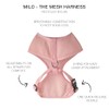 Pet Passion Milo - The MESH Harness, Pink, Medium
