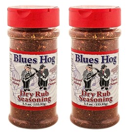 Blues Hog Dry Seasoning | 2 pack | Necessities And Essentials Packaging (5.5 Oz/155.92g, Original Dry Rub)