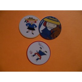 Unbranded Pre Cut One Inch Bottle Cap Images MADELINE Free Shipping - photo, 15 images