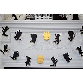 Wild Things Party Supplies, Wild One party decorations, Garland, Birthday Decor, wild rumpus, Wild things photo prop, Wild one decorations, wild one