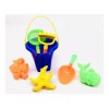 Kit Juguetes De Playa Para Niños 9 Accesorios Cubeta Grande