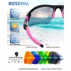 Polarized Sports Sunglasses for Men Women Youth Baseball Cycling Running