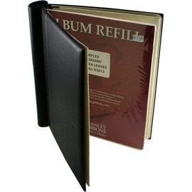 Black Wessex"Superb" Luxury Springback Album Binder