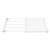 Tension Shelf Adjustable Closet Divider 24cm Width Storage Rack for