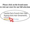 Camila Paris CP2192 2 Pack French Small Banana Clip Hair