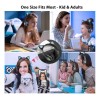 Hortahortamx Audifonos Infantiles Orejas De Gato Led - Bluetooth 5.4,