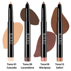 Kit/Set Sombra en Barra Bissú Cascada 4 pzas