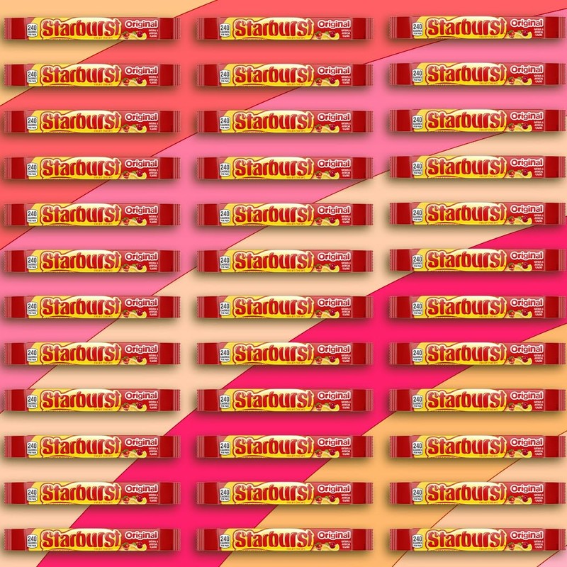 STARBURST Original Full Size Fruit Chews Candy Bulk, Chewy Candy